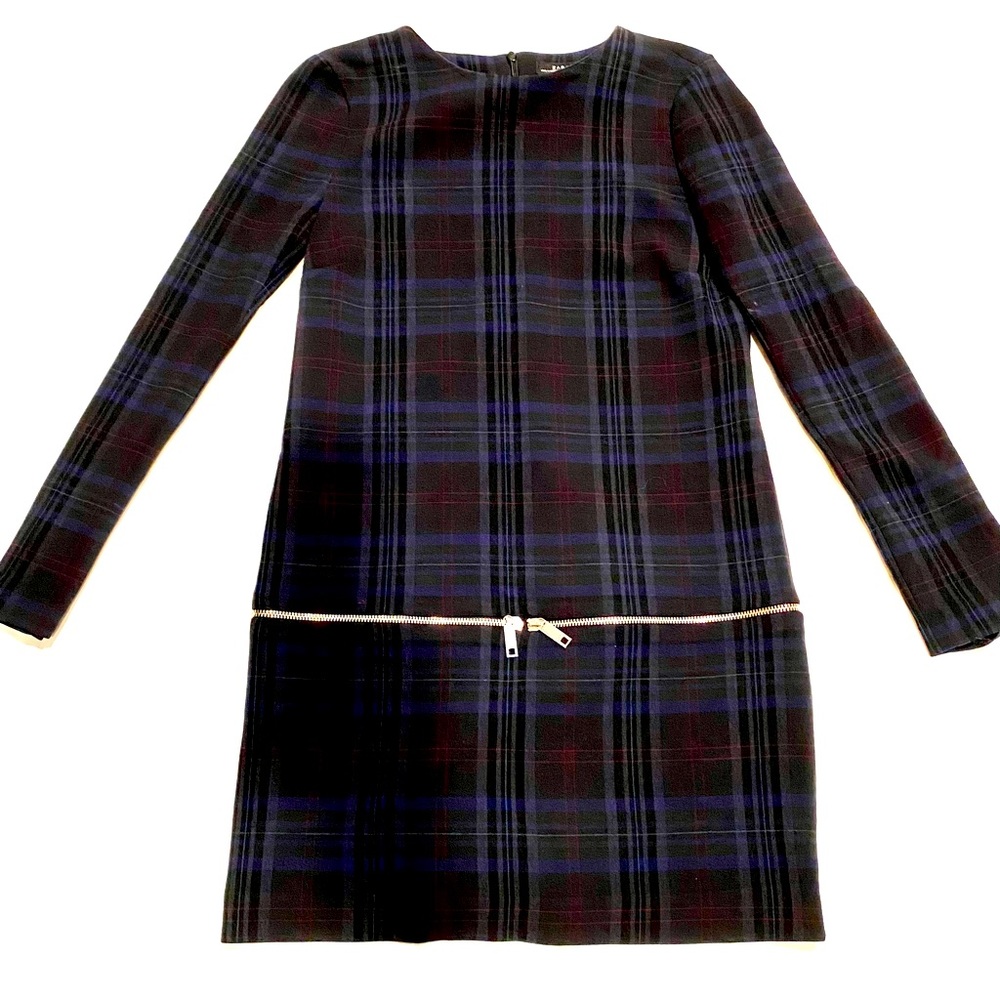 Zara Woman Zipper detail Dress XS